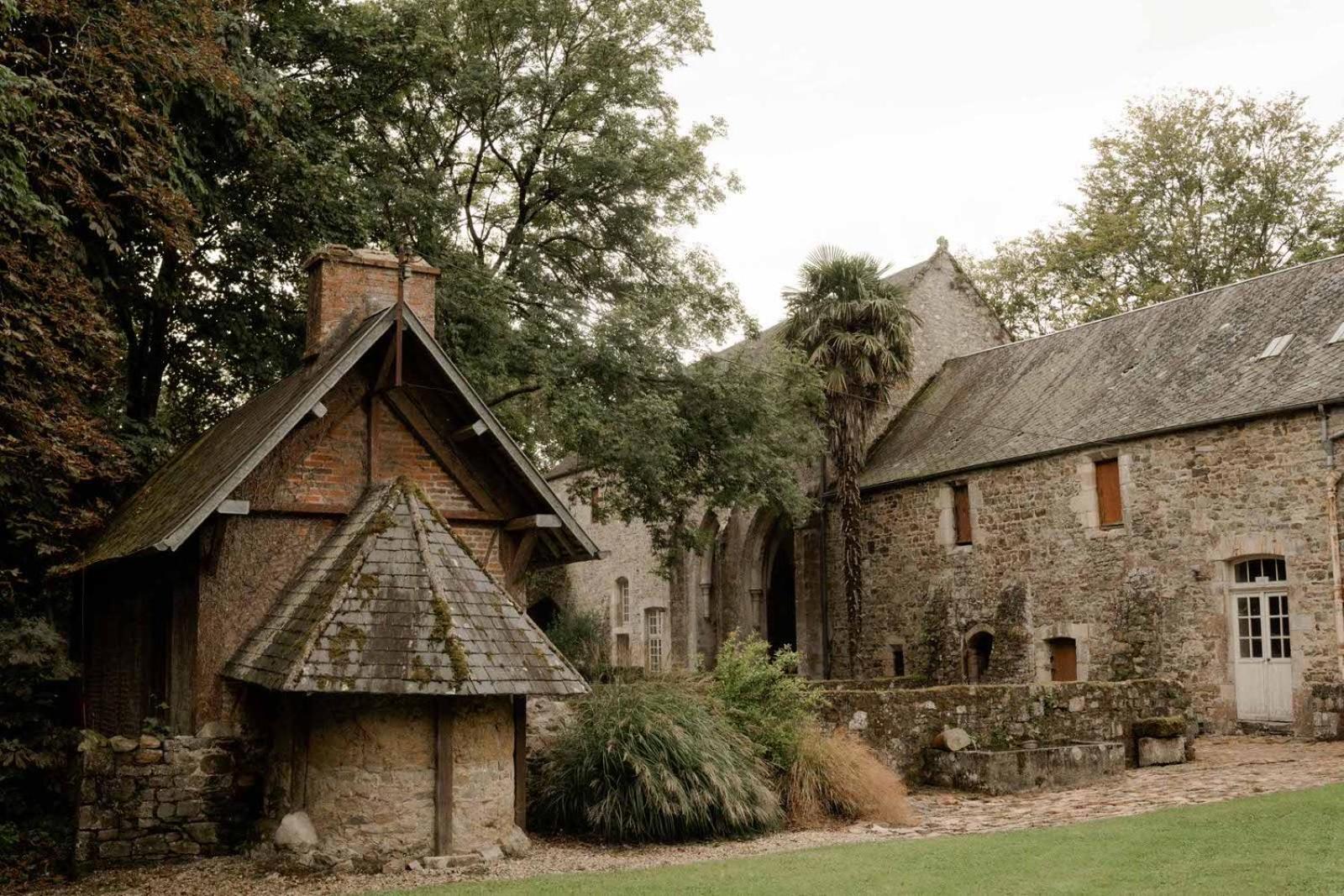 Abbaye De Blanchelande Bed & Breakfast Neufmesnil Bagian luar foto